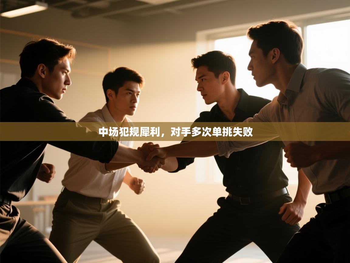 中场犯规犀利，对手多次单挑失败  第1张