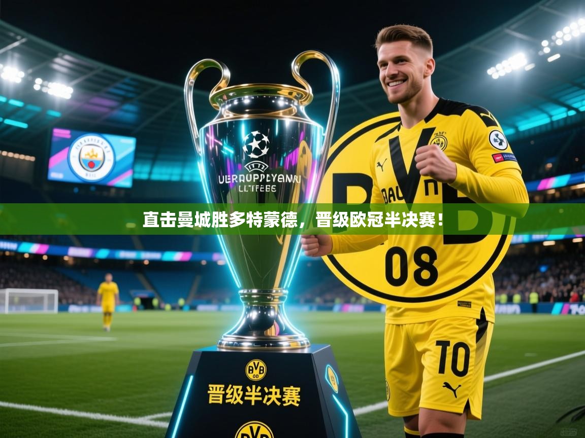 直击曼城胜多特蒙德,晋级欧冠半决赛! 第1张