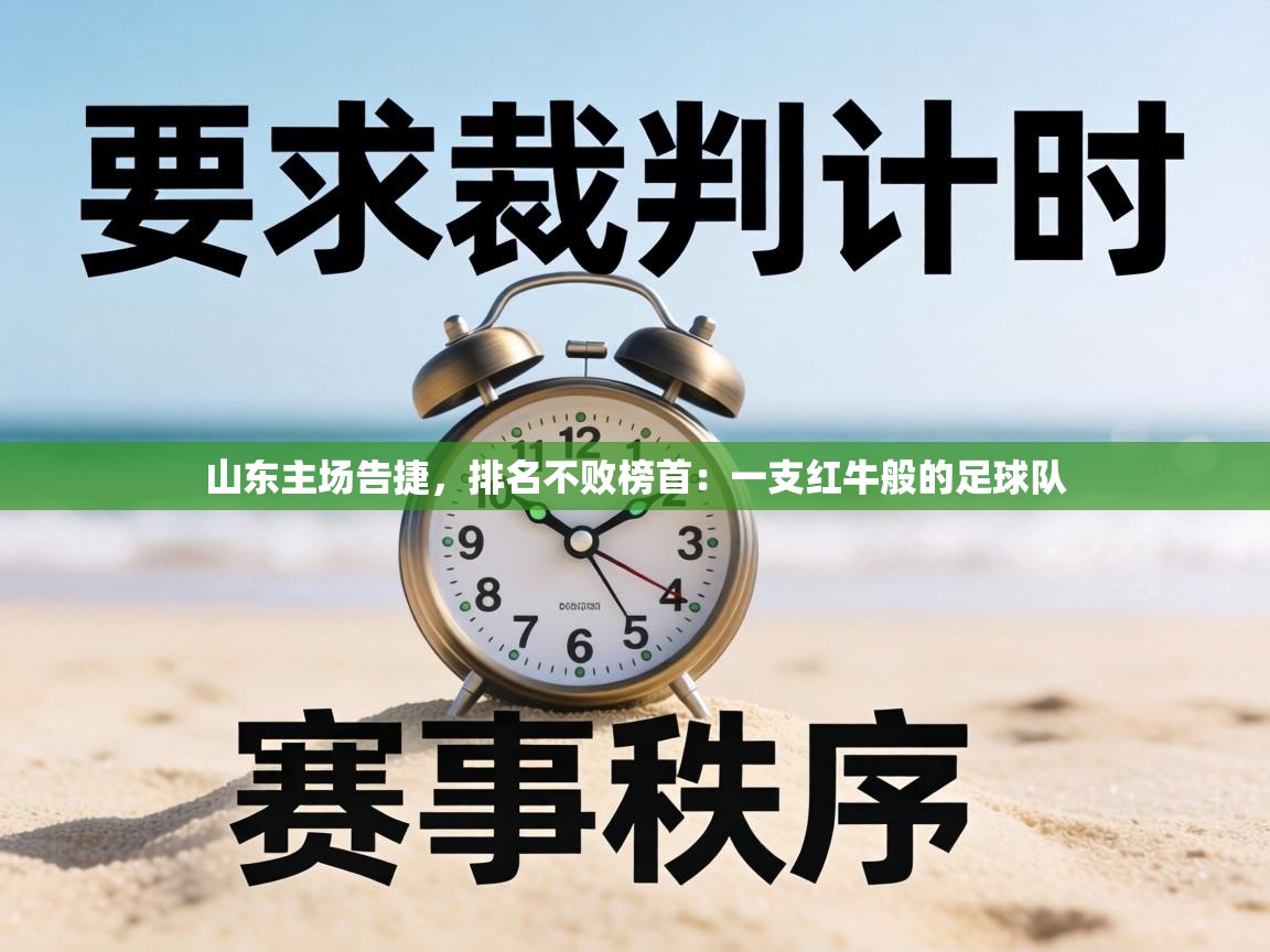 山东主场告捷，排名不败榜首：一支红牛般的足球队  第1张